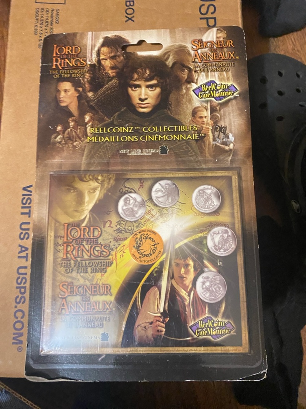 The Lord of the Rings ReelCoinz Collectible Medallions - Gold & Silver
